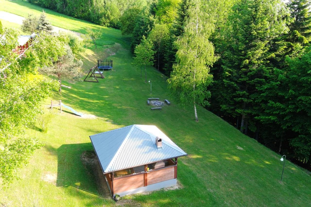 Domki Nad Potokiem Polanczyk Bagian luar foto